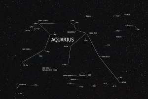 Aquarius in the sky.